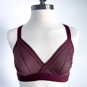 Lululemon Awake to Lace Bra 32C Garnet W2AQVS Maroon